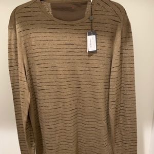 Brown Long Sleeve John Varvatos T